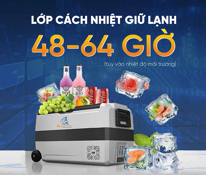 Các tính năng nổi bật của tủ lạnh ô tô thông minh Alpicool