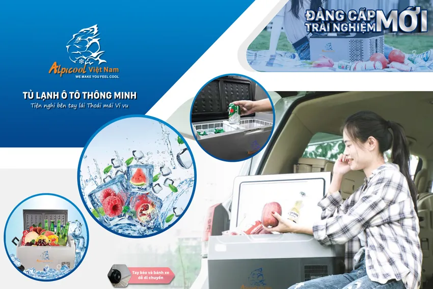 tủ lạnh mini ô tô