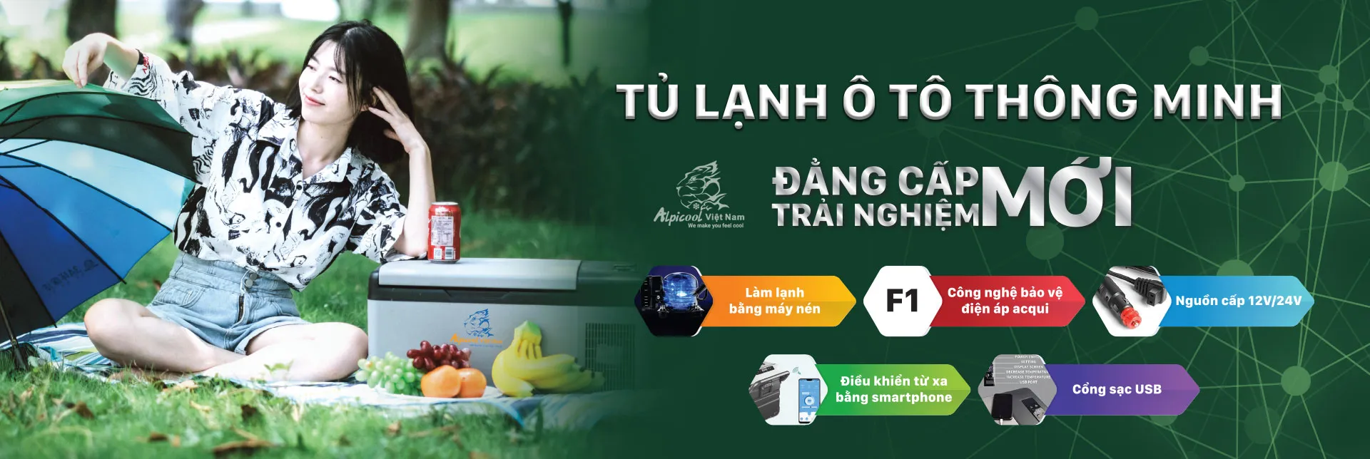 tủ lạnh mini xe hơi