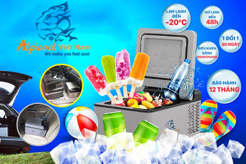 Tủ lạnh Alpicool - Giải pháp tối ưu cho ô tô của bạn vào mùa hè